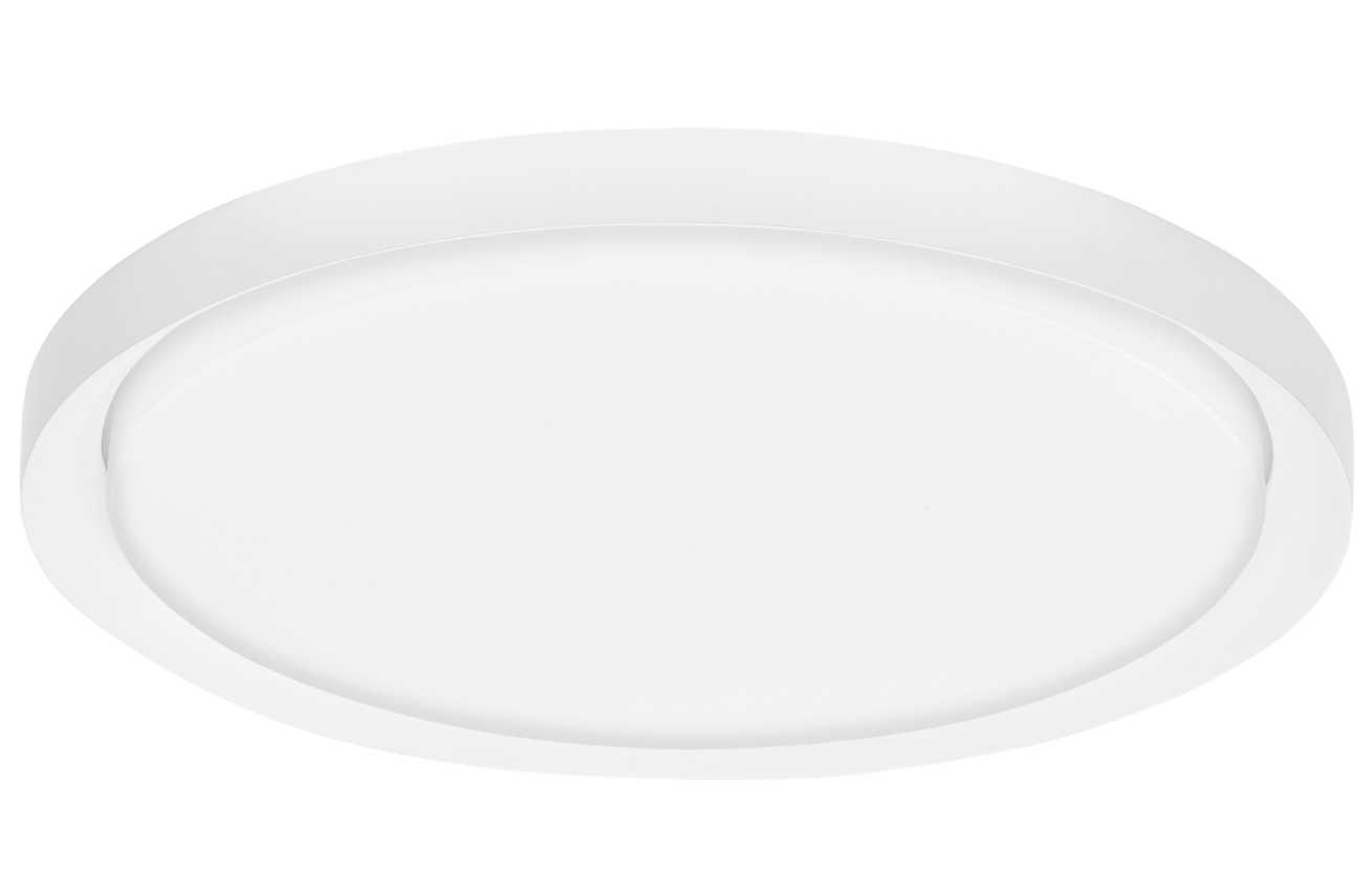Bílé kovové stropní LED světlo Nova Luce Troy 56 cm