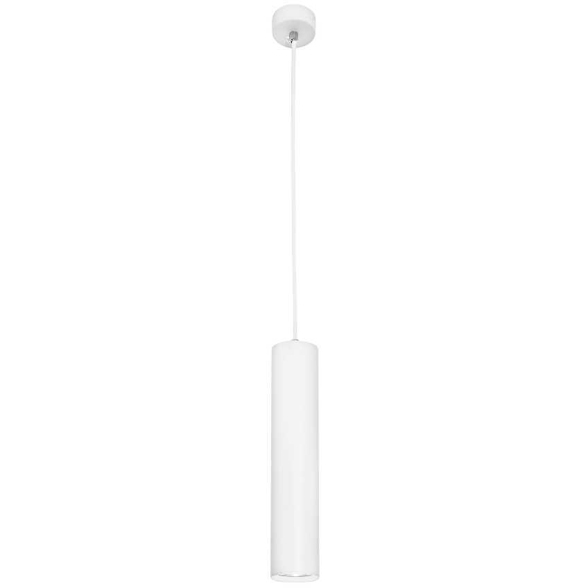 Bílé kovové závěsné světlo Nova Luce Marupe 6 cm