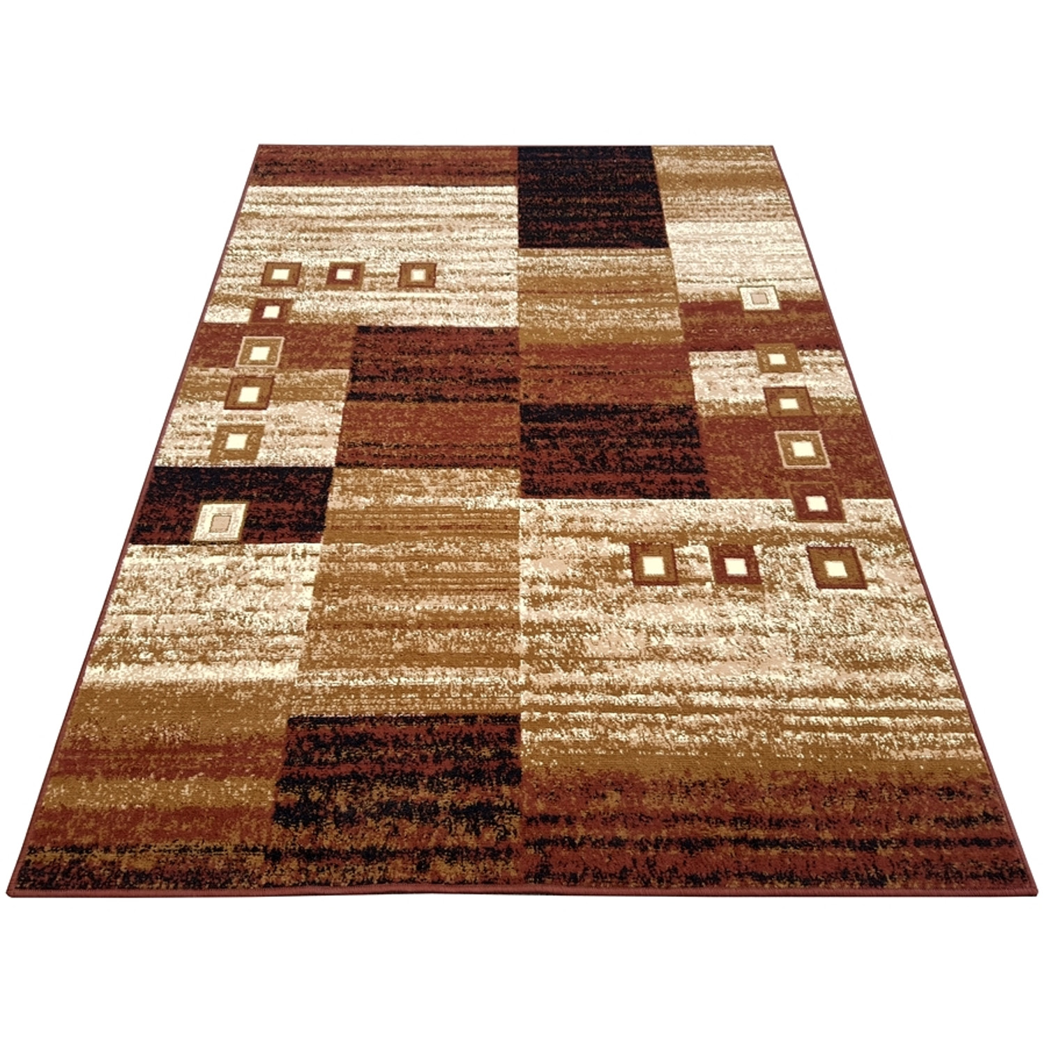 Koberec PP 765 hnědá - 140x190 cm