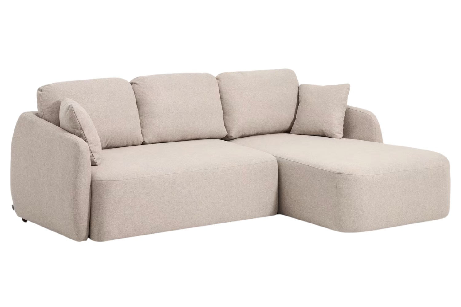 Kave Home Béžová rozkládací pohovka Laira 246 cm