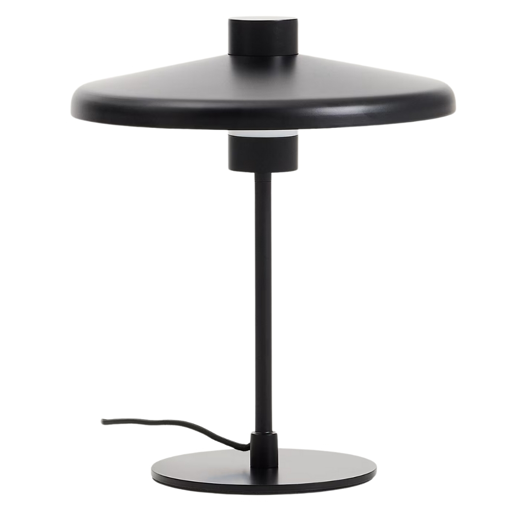 Kave Home Černá kovová stolní lampa Nuvira