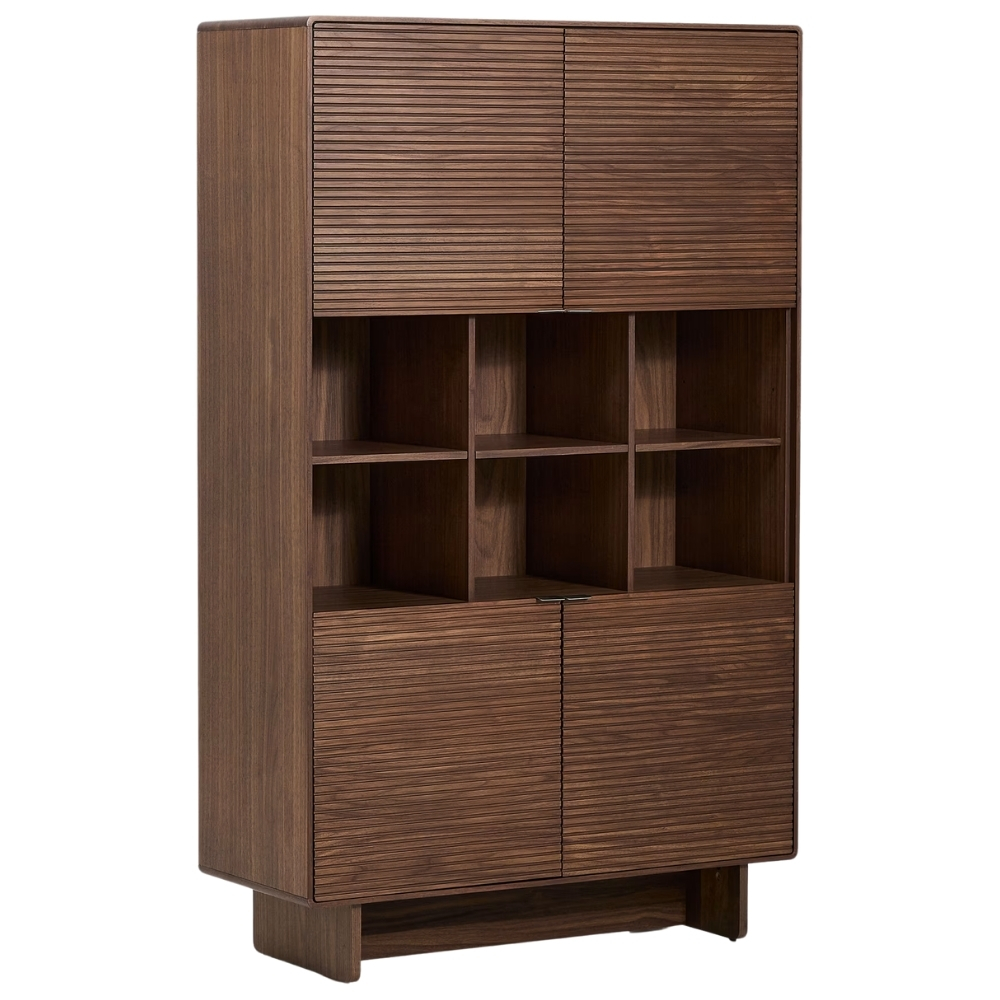 Kave Home Ořechová komoda Norlen 163 x 100 cm