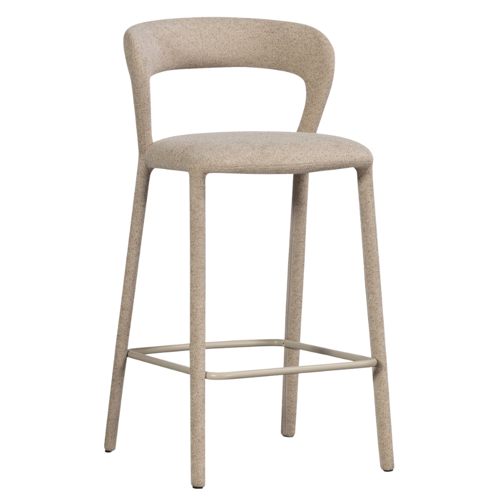 WOOOD Béžová barová židle Noble 71 cm