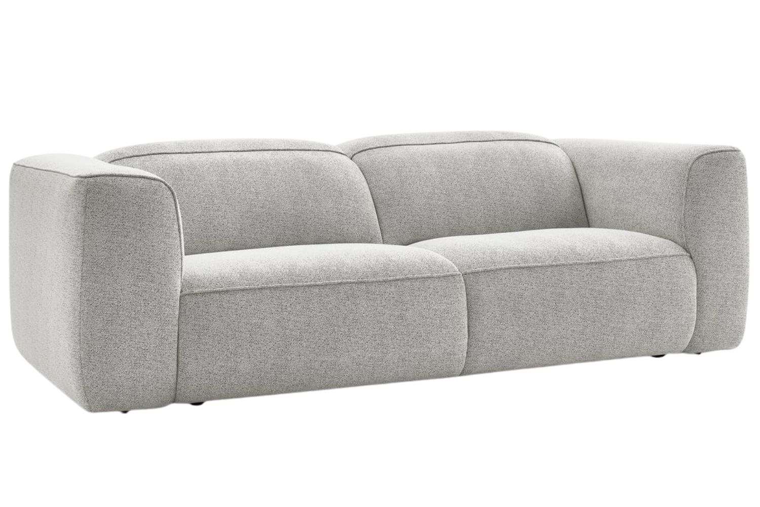 Bobochic Paris Bílá trojmístná pohovka William 240 cm