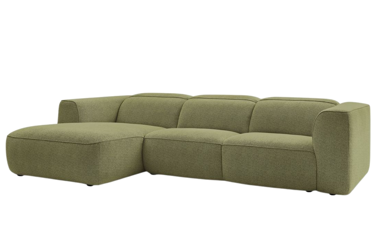 Bobochic Paris Zelená rohová pohovka William 298 cm