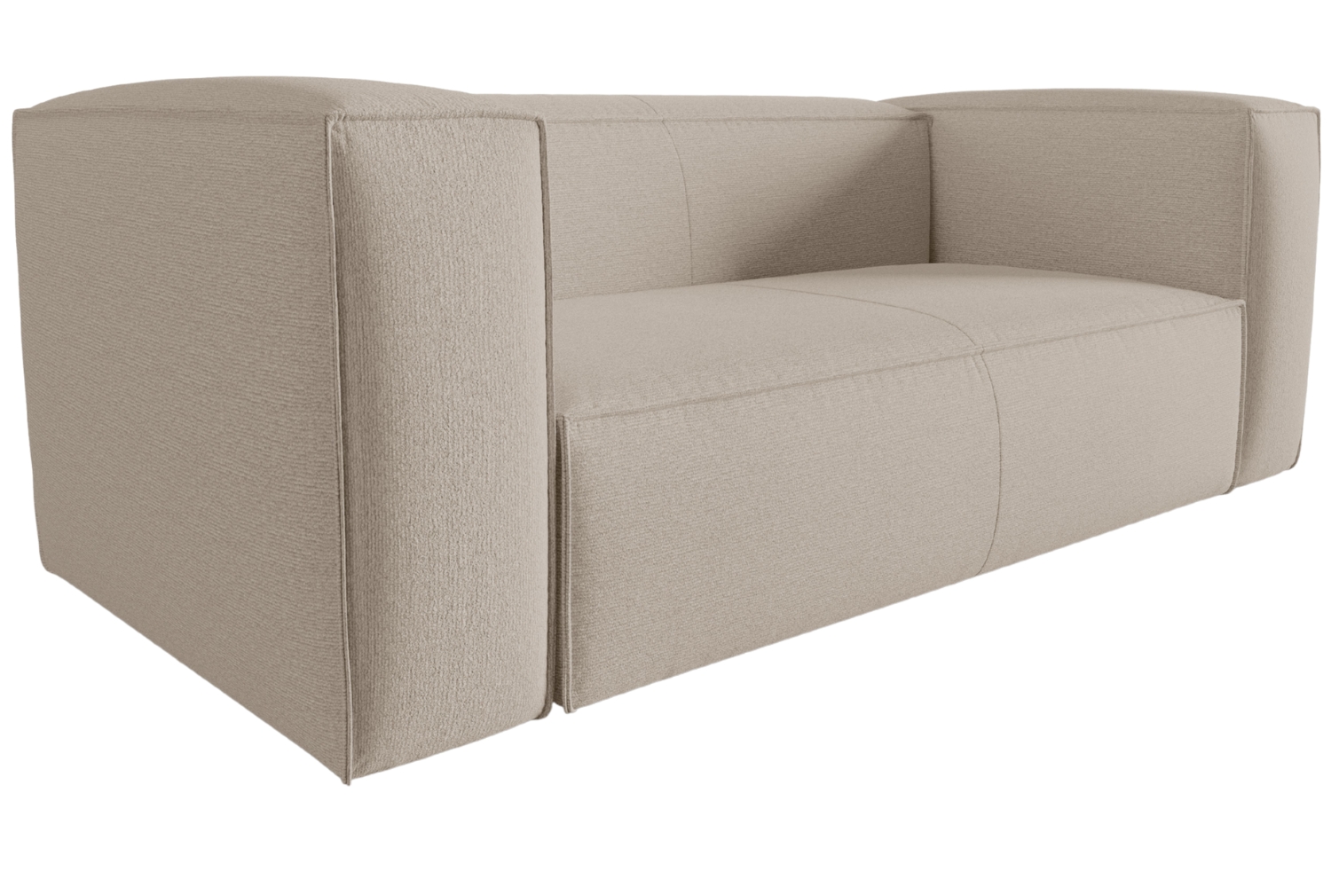 Cosmopolitan Design Béžová dvoumístná pohovka Mackay 150 cm