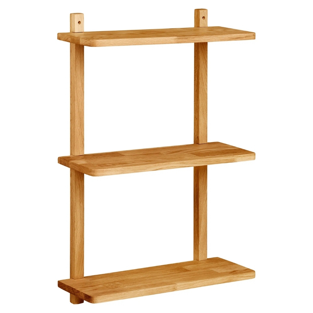 Nordic Living Dubová police Towny 75 x 50 cm