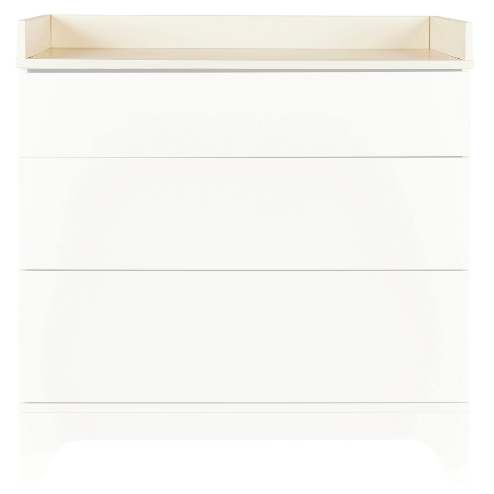 Světle žlutá nástavba pro přebalovací komodu Quax Tsugi