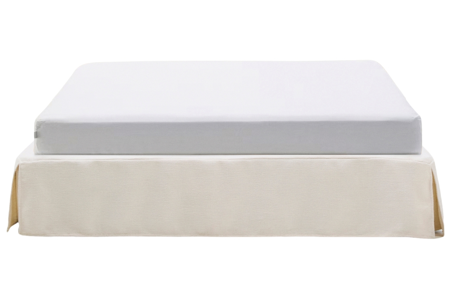 Kave Home Bílá dvoulůžková postel Jaira 160 x 200 cm