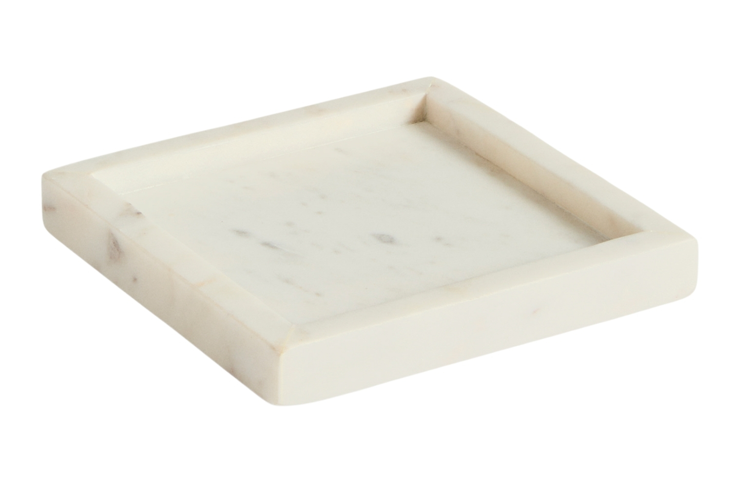 Kave Home Bílý mramorový tác Serela 18 x 18 cm