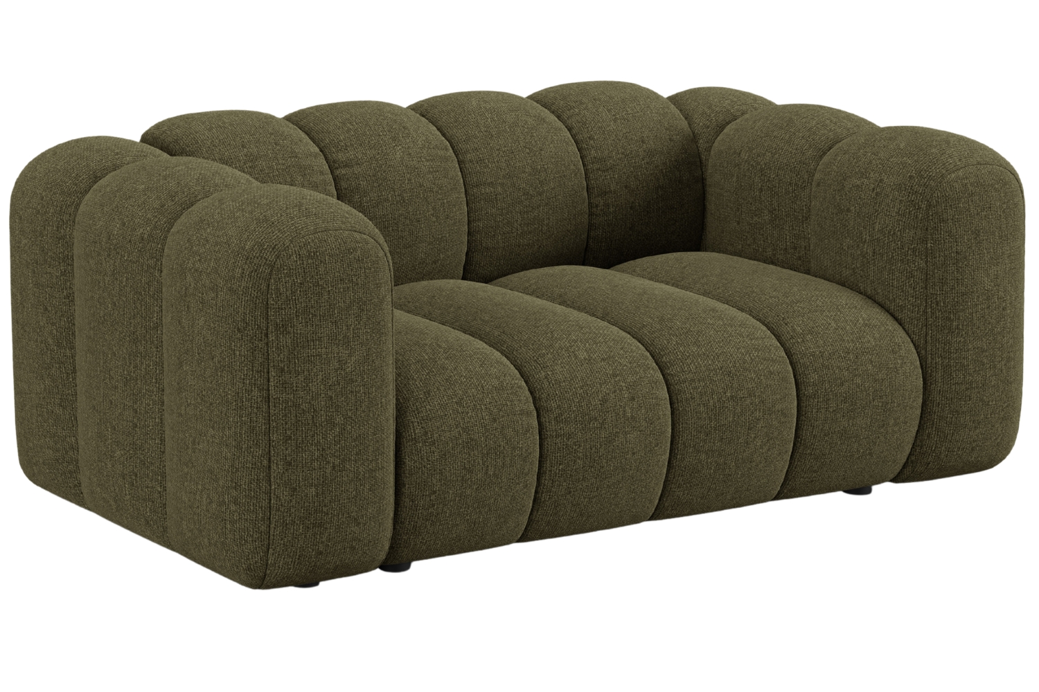 Micadoni Zelená dvoumístná pohovka Lupine 170 cm