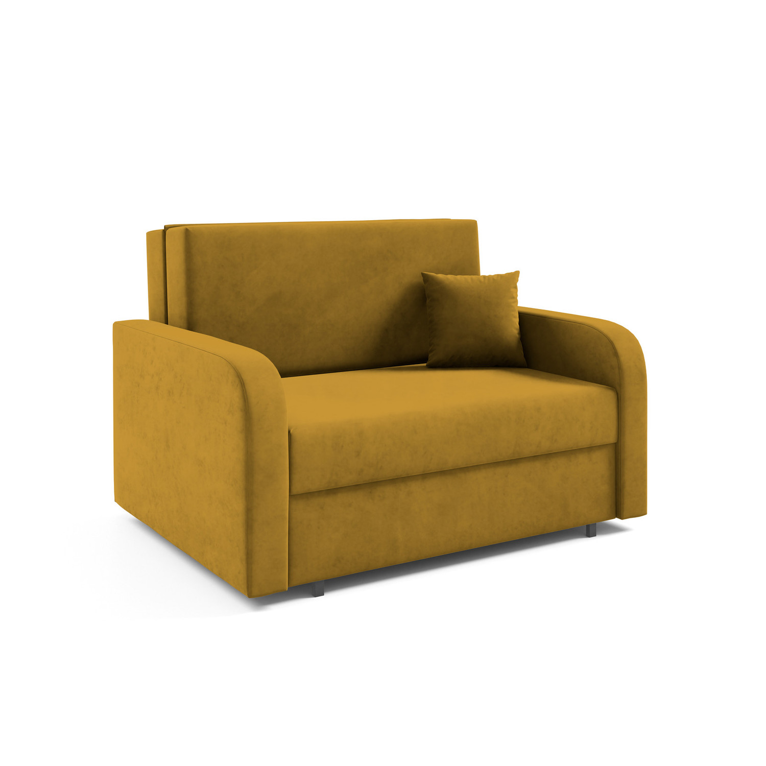 Rozkládací pohovka FERONI II Žlutá