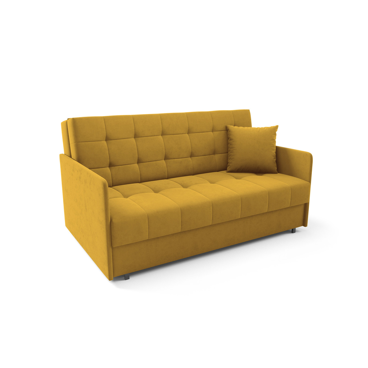 Rozkládací pohovka SALLY IV Žlutá