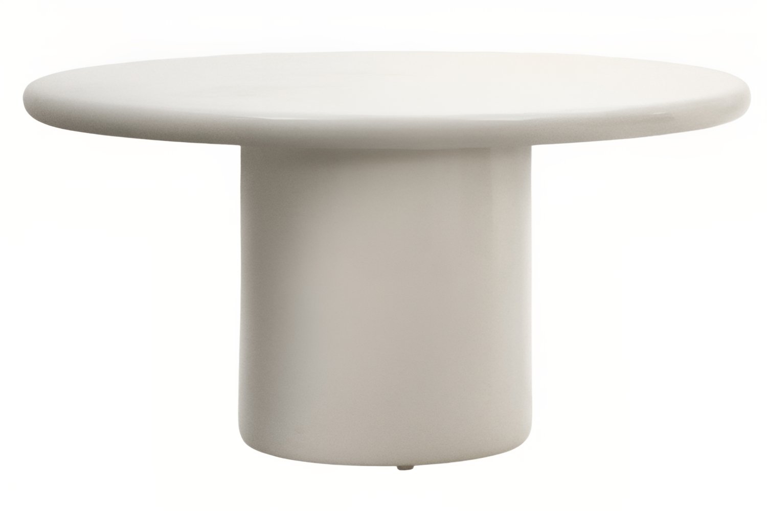 Kave Home Bílý zahradní stůl Canaret 152 cm