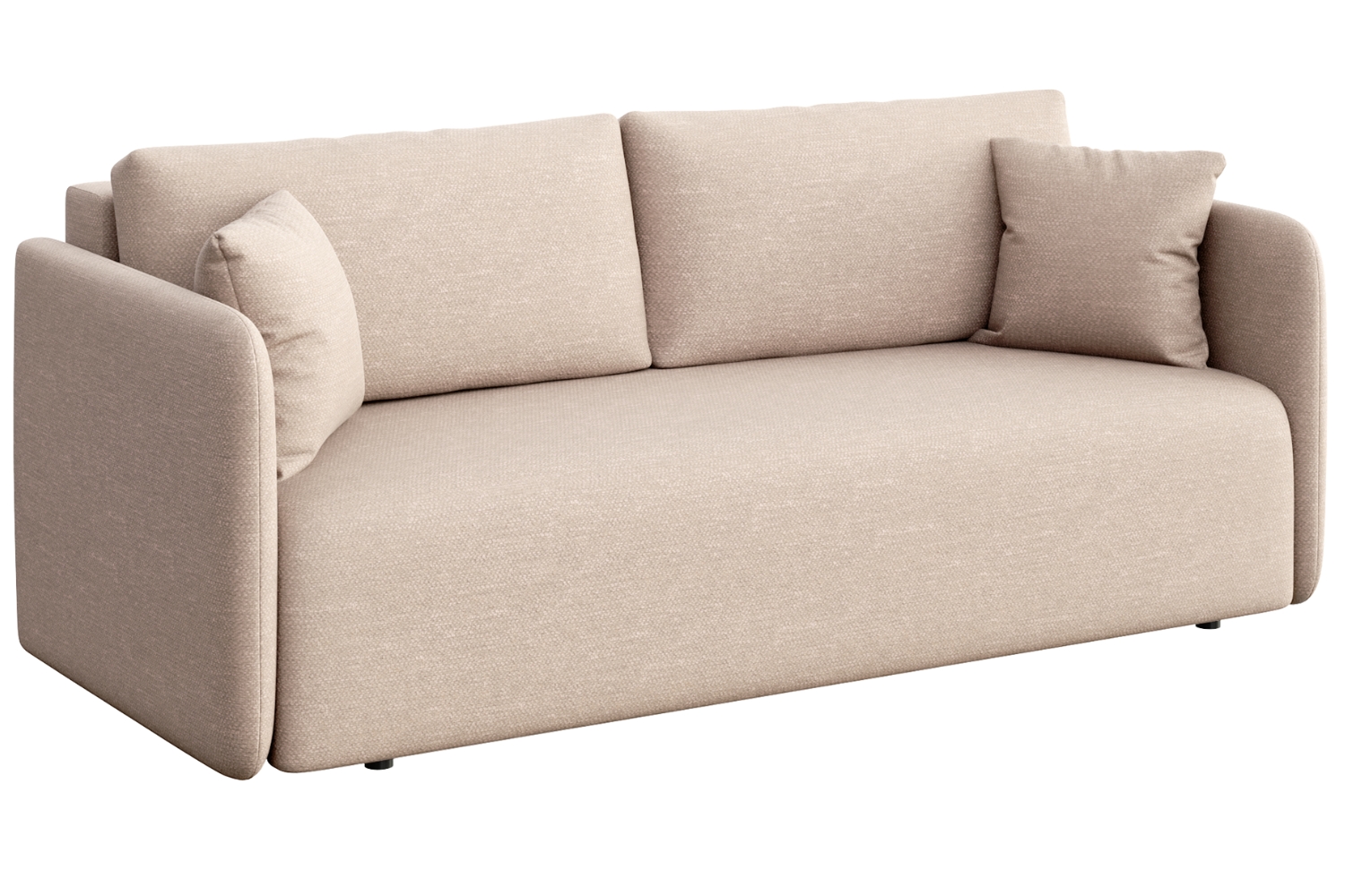 Rodier Krémově bílá rozkládací pohovka Chaum 220 cm