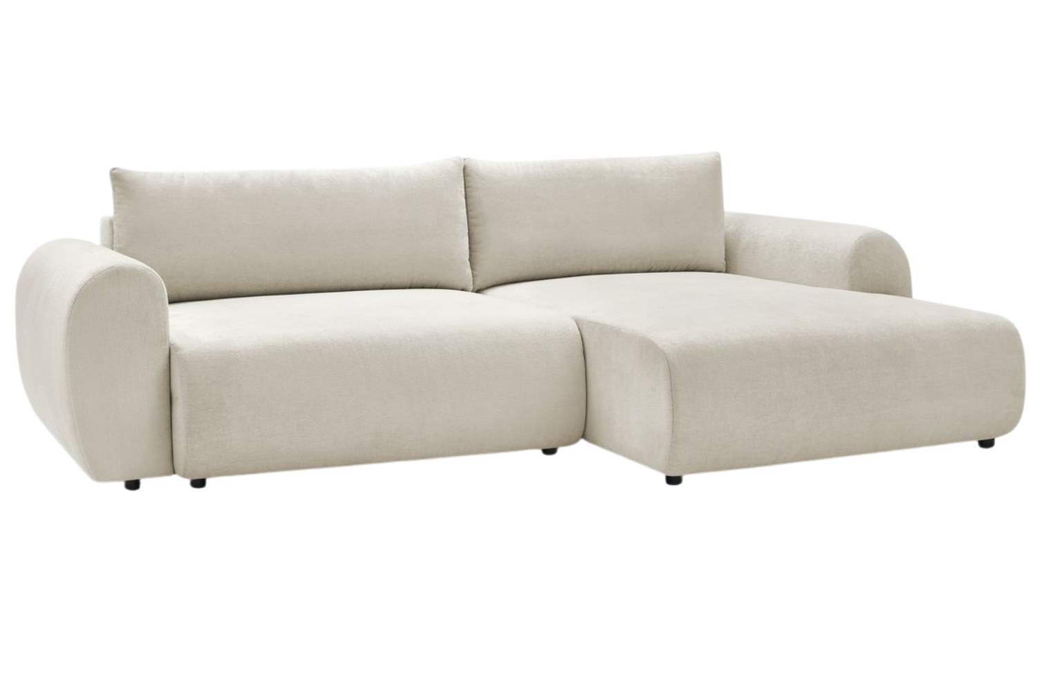 Bobochic Paris Béžová rozkládací pohovka Lucien 314 cm