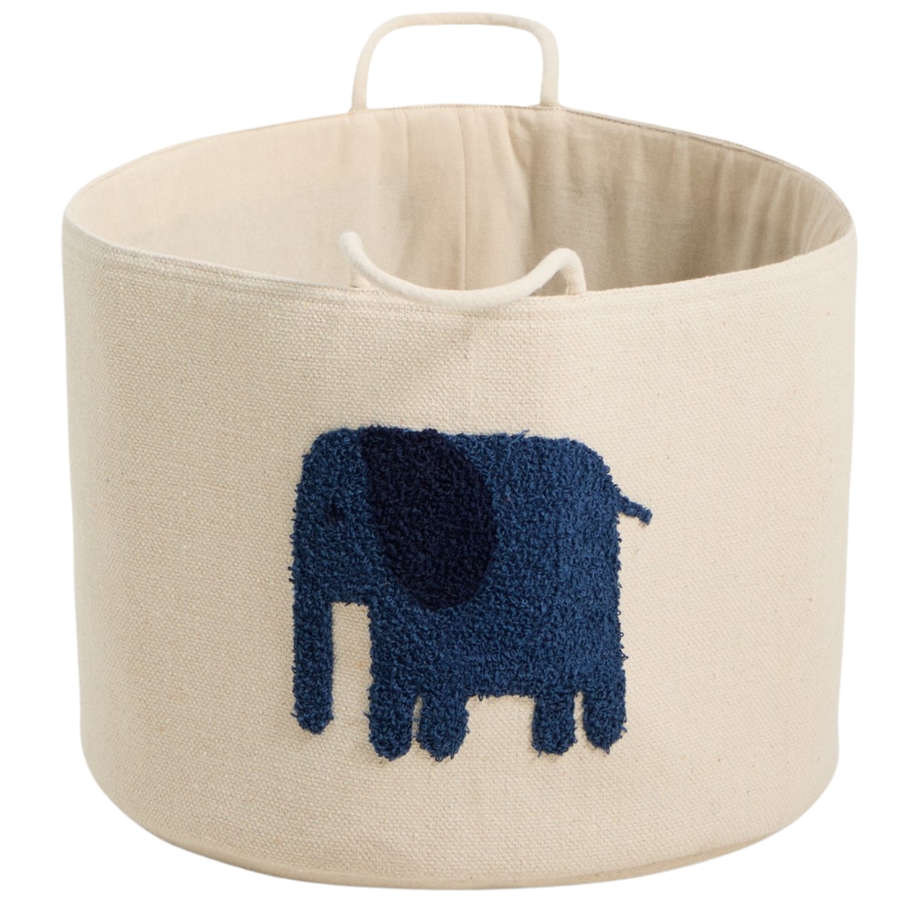 Kave Home Béžový úložný koš na hračky Tandani 25 cm