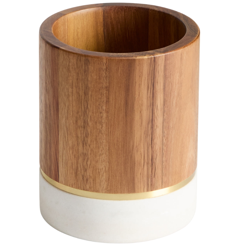 Kave Home Dřevěný stojan na náčiní Nover