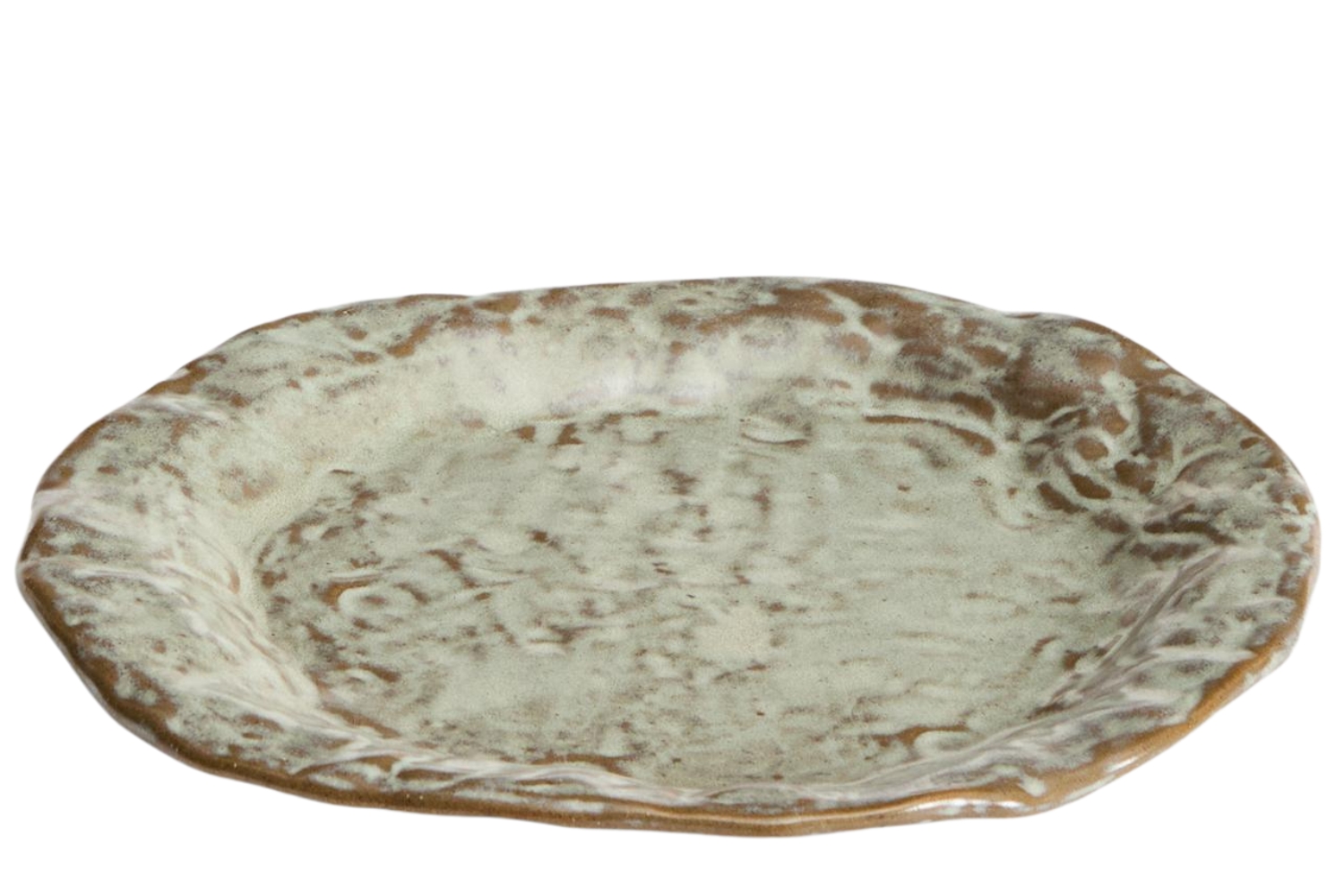 Kave Home Šedý keramický dezertní talíř Alenia 21