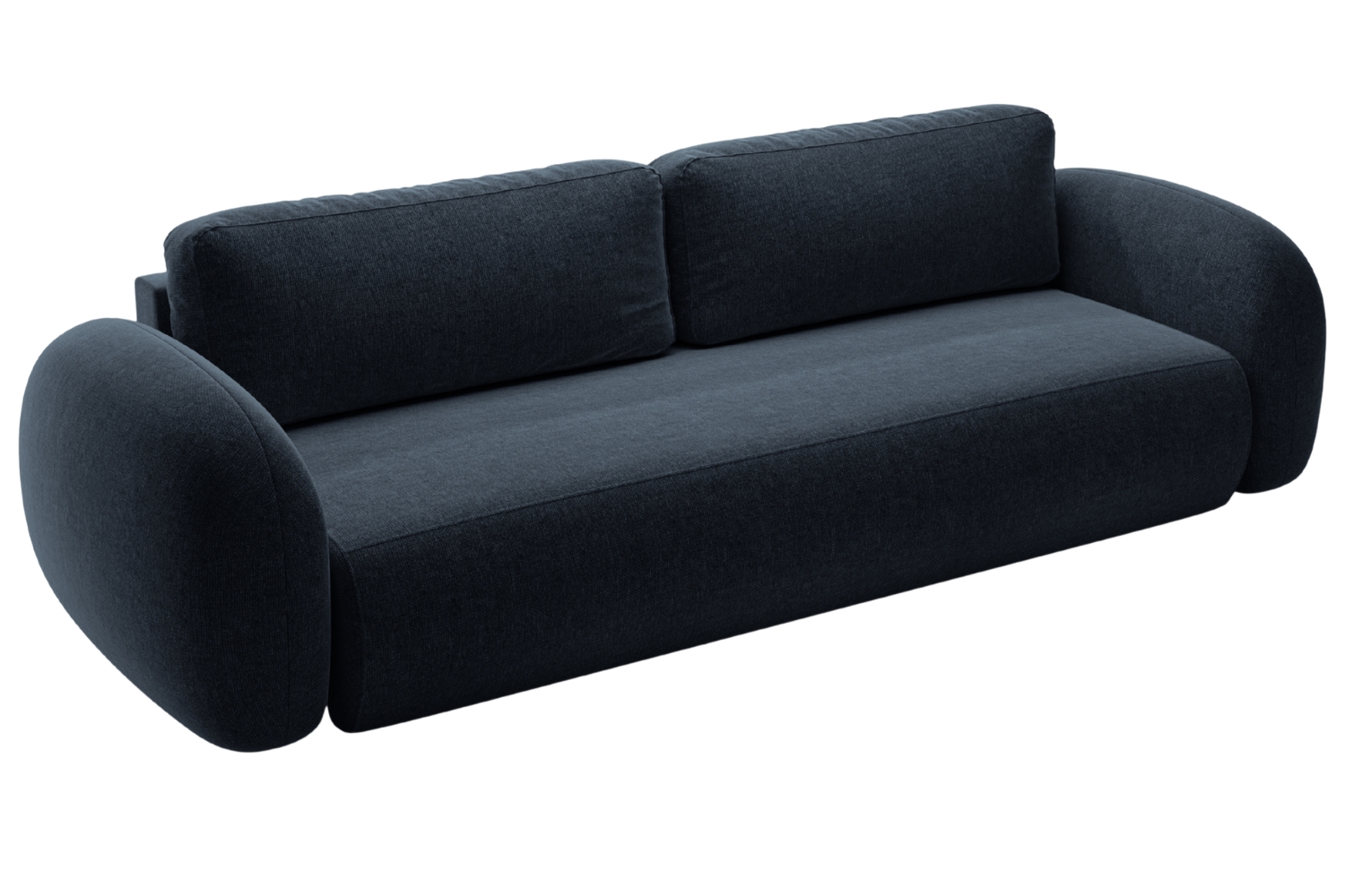 Maison Heritage Tmavě modrá rozkládací pohovka Kora 262 cm