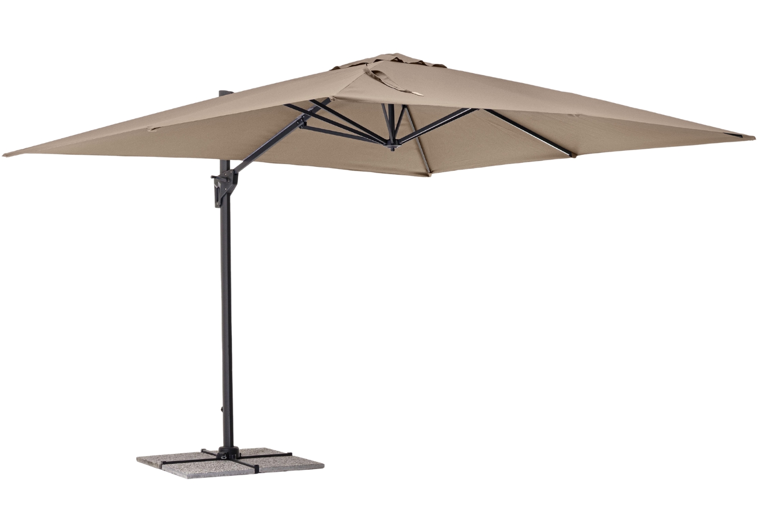 Bizzotto Béžový slunečník Porto 400 x 300 cm