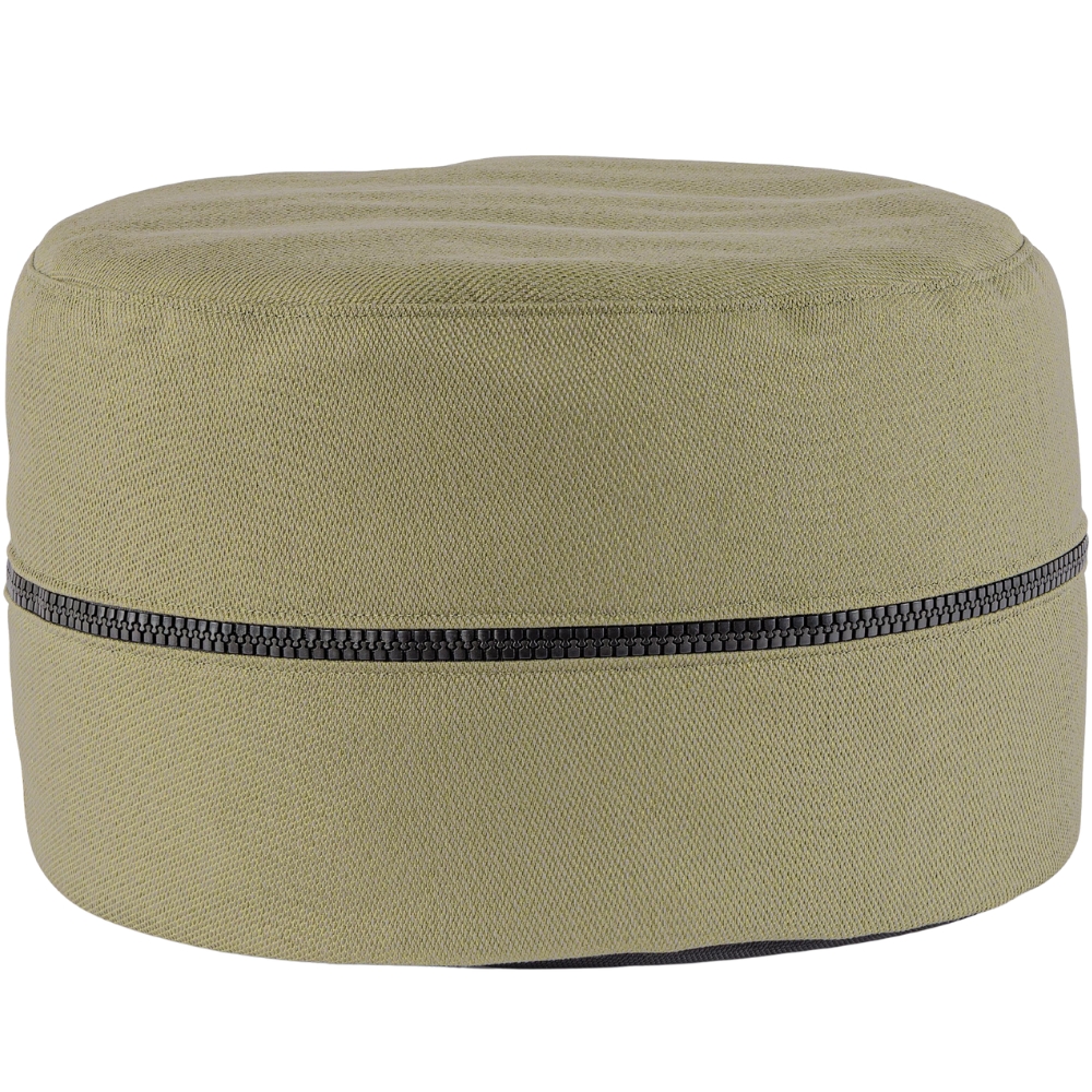 Bizzotto Zelený zahradní puf Gulizar Ø 50 cm