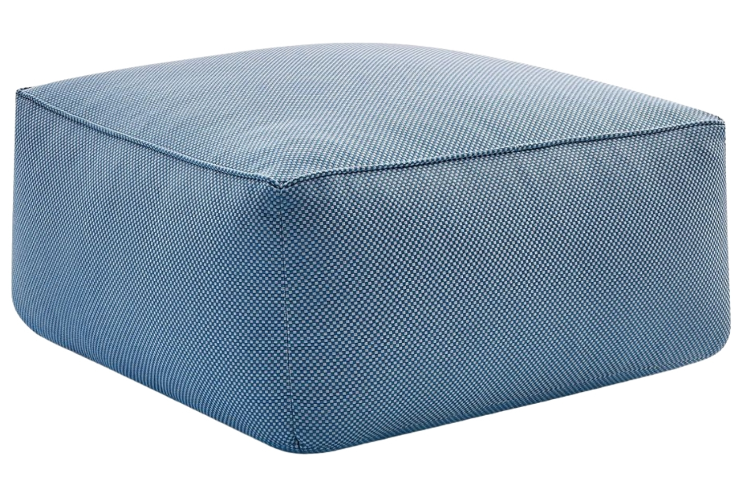 Bobochic Paris Tmavě modrá zahradní podnožka Riviera 80 x 80 cm