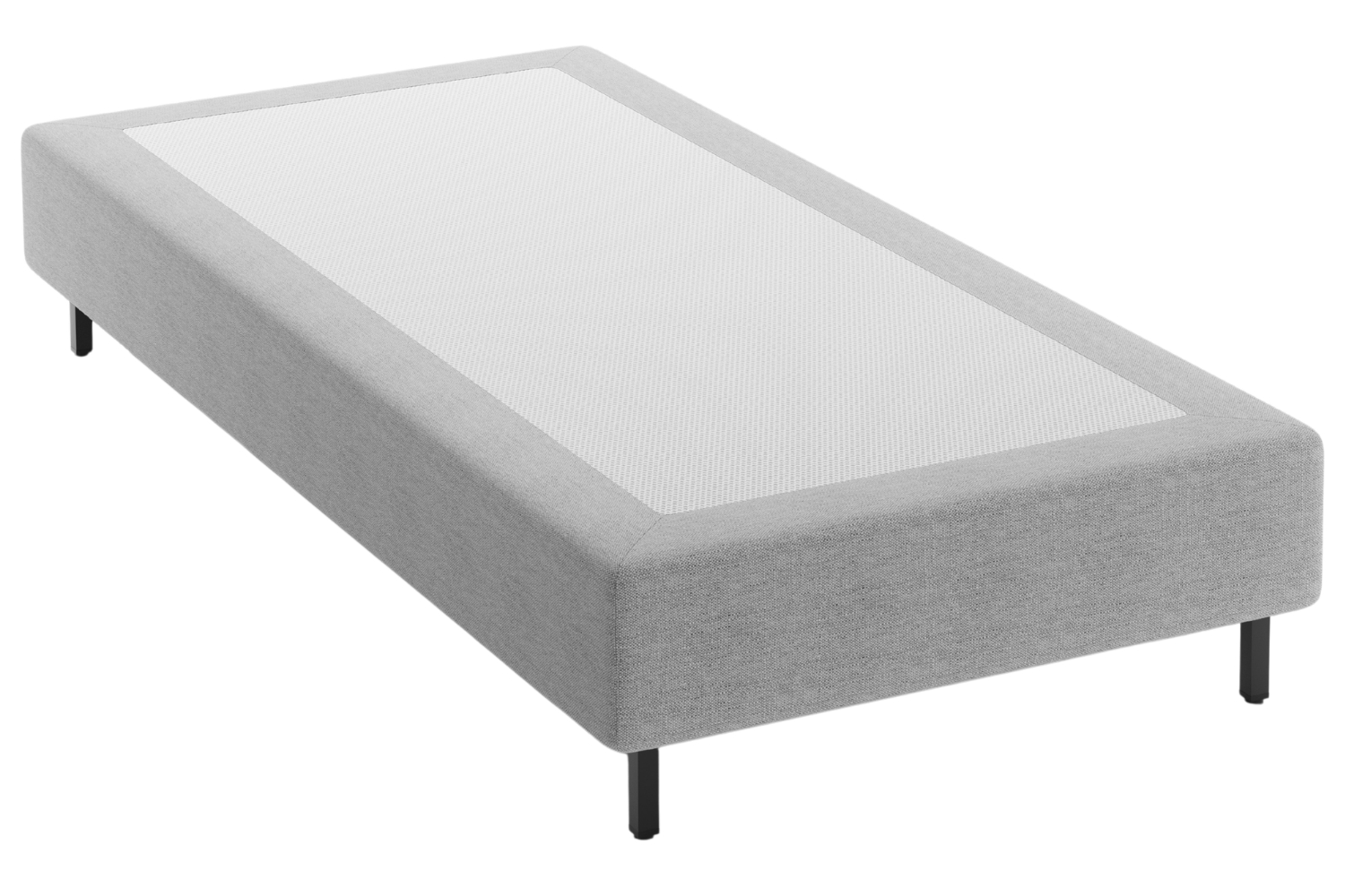 Micadoni Světle šedá jednolůžková postel Whale 90 x 200 cm