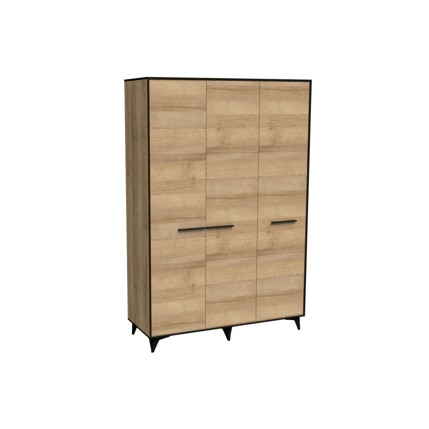 Šatní skříň FRIDA S3D - dub riviera