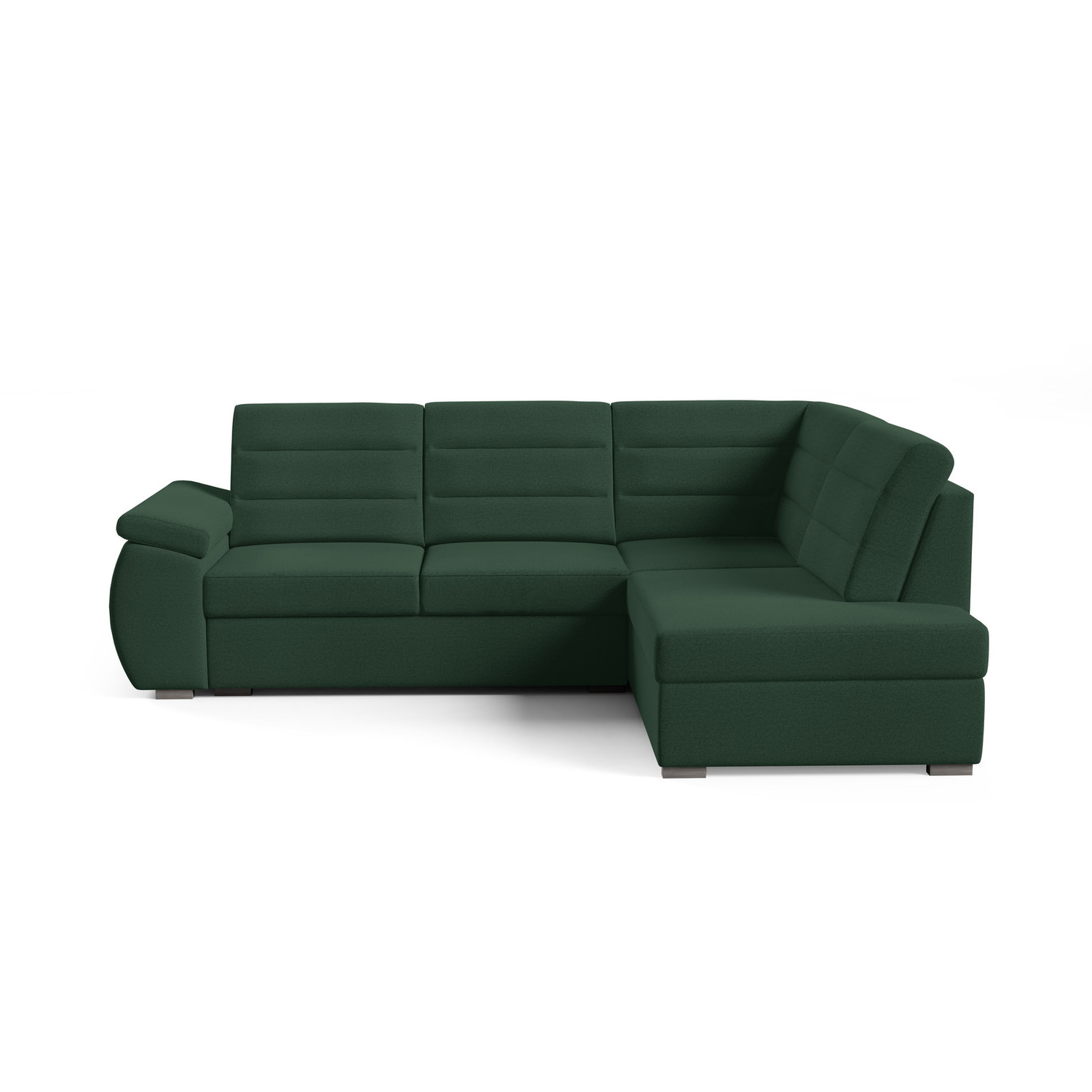 Rohová sedací souprava ASPEN Pravá Zelená