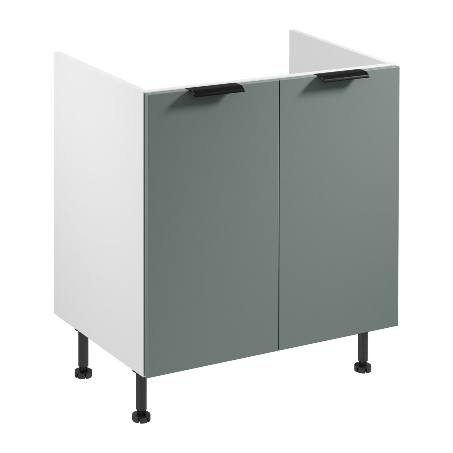 Kuchyňská skříňka SORENTO D80Z -  bílá Zelená