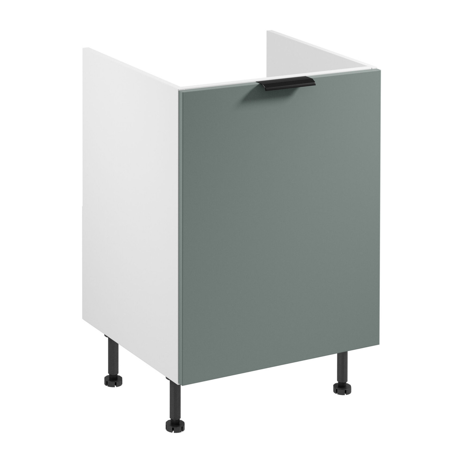 Kuchyňská skříňka SORENTO D60Z - P/L -  bílá Zelená