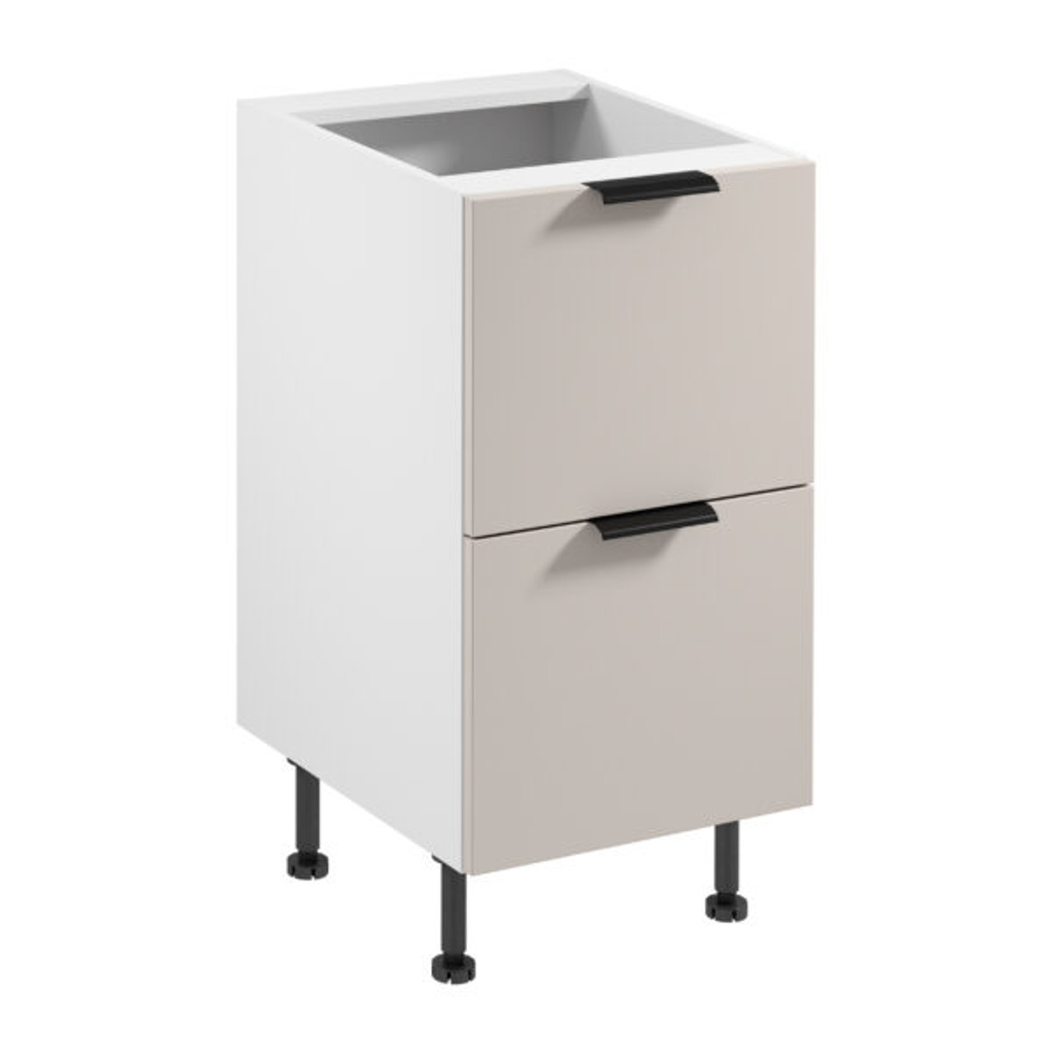 Kuchyňská skříňka SORENTO D45S2 AX - bílá Béžová