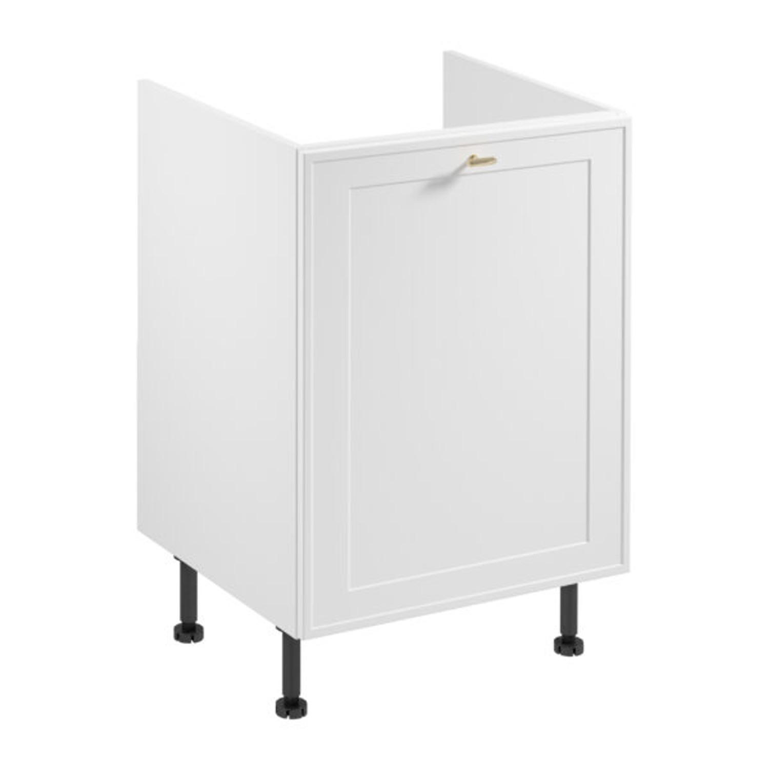 Kuchyňská skříňka SORENTO D60ZS AX - bílý rám