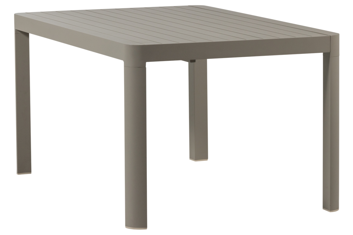 WOOOD Béžový kovový rozkládací zahradní stůl Ovara 150 x 150 cm